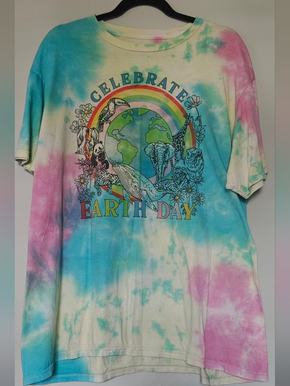 PS/ LA Celebrate Earth Day Tie-Dye Graphic Tee